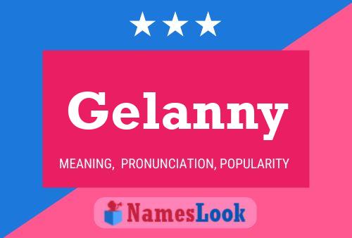 ملصق اسم Gelanny