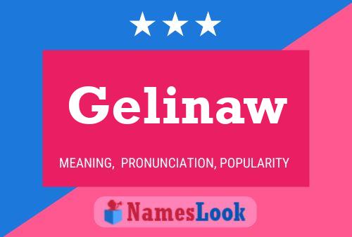 ملصق اسم Gelinaw