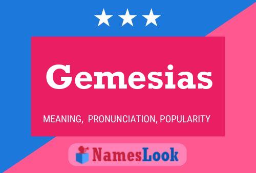 ملصق اسم Gemesias