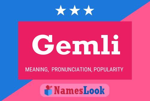 ملصق اسم Gemli