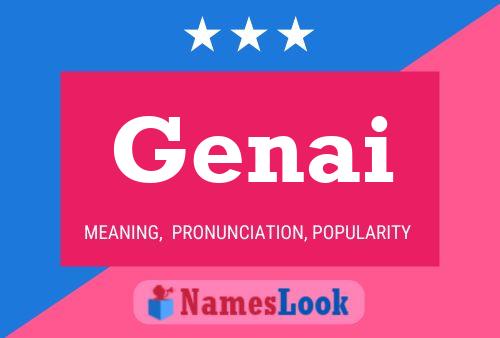 ملصق اسم Genai