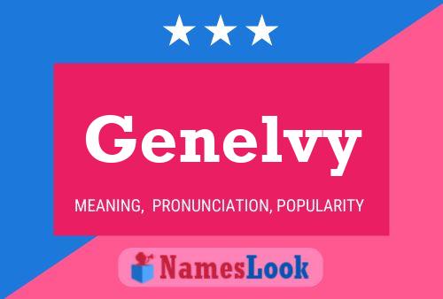 ملصق اسم Genelvy