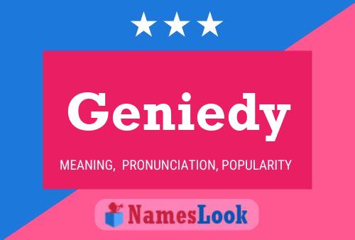 ملصق اسم Geniedy