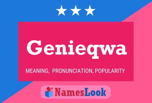 ملصق اسم Genieqwa