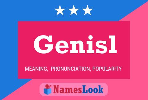 ملصق اسم Genisl