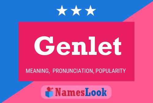 ملصق اسم Genlet