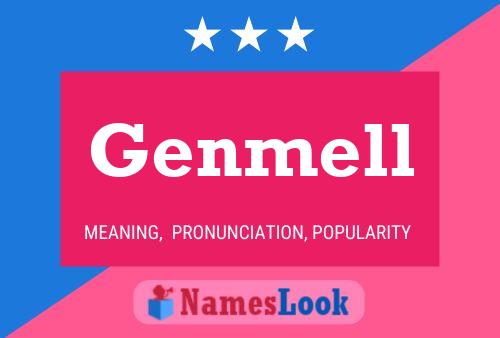 ملصق اسم Genmell