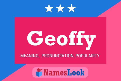 ملصق اسم Geoffy