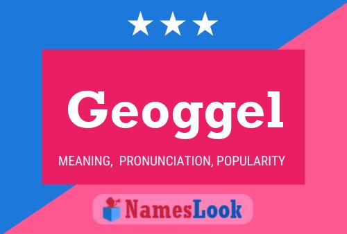 ملصق اسم Geoggel