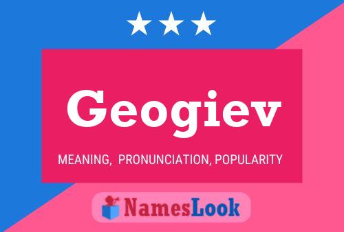 ملصق اسم Geogiev