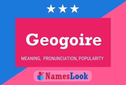 ملصق اسم Geogoire