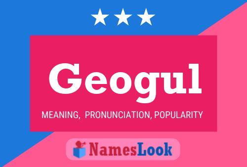 ملصق اسم Geogul