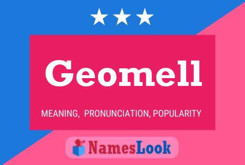 ملصق اسم Geomell