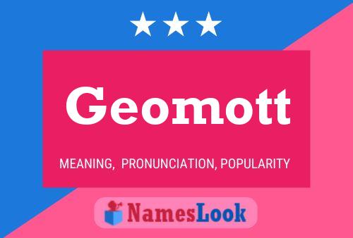 ملصق اسم Geomott