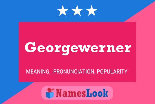 ملصق اسم Georgewerner