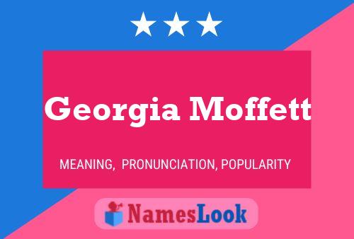 ملصق اسم Georgia Moffett