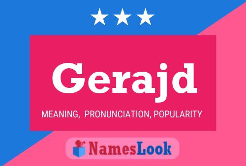 ملصق اسم Gerajd