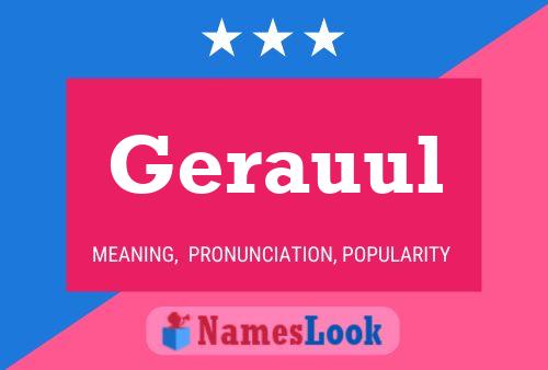 ملصق اسم Gerauul