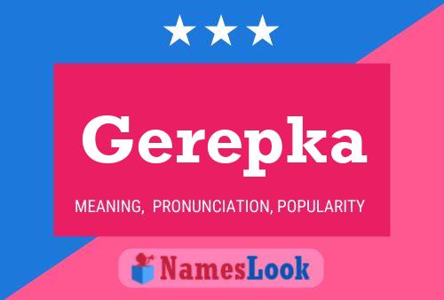 ملصق اسم Gerepka