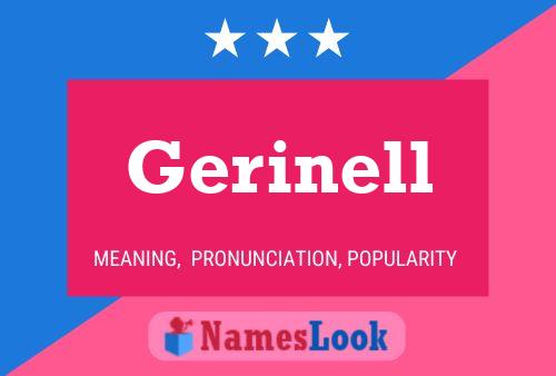 ملصق اسم Gerinell