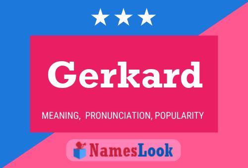 ملصق اسم Gerkard