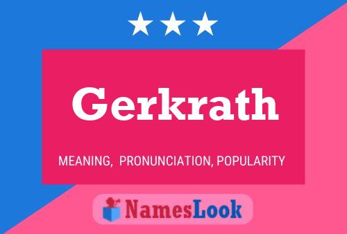 ملصق اسم Gerkrath