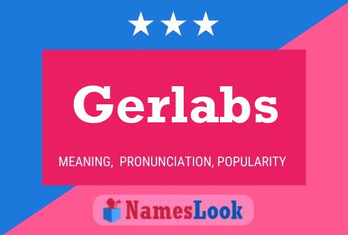 ملصق اسم Gerlabs