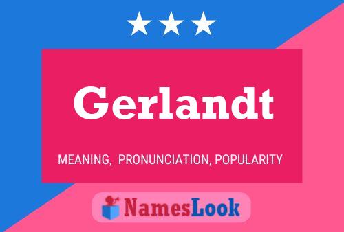 ملصق اسم Gerlandt