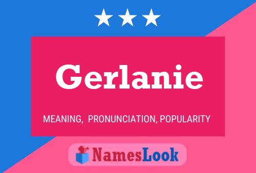 ملصق اسم Gerlanie