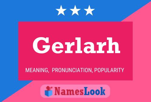 ملصق اسم Gerlarh