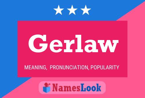 ملصق اسم Gerlaw