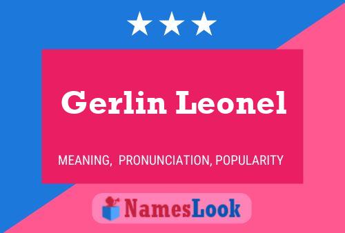 ملصق اسم Gerlin Leonel