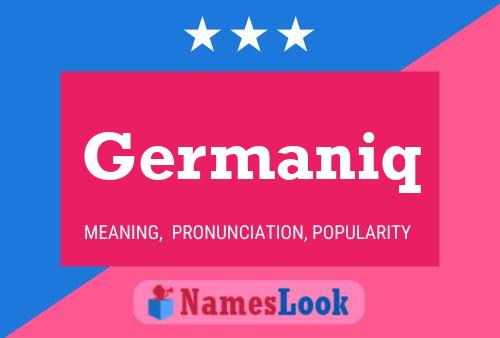 ملصق اسم Germaniq