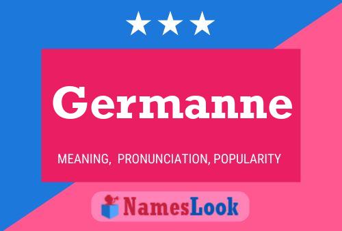 ملصق اسم Germanne