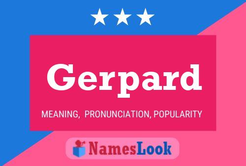 ملصق اسم Gerpard