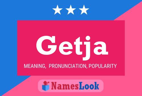 ملصق اسم Getja