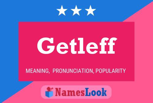 ملصق اسم Getleff