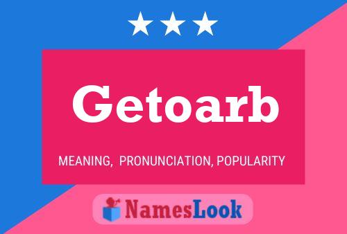 ملصق اسم Getoarb