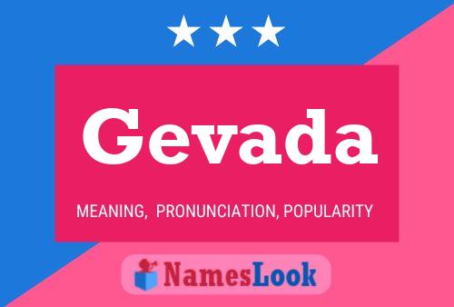 ملصق اسم Gevada