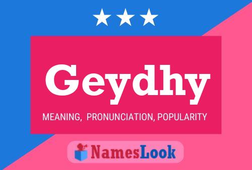 ملصق اسم Geydhy