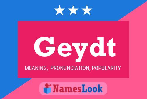 ملصق اسم Geydt