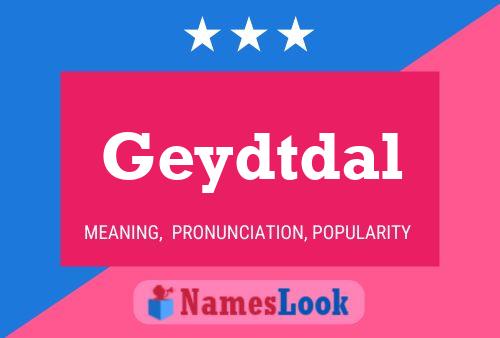 ملصق اسم Geydtdal