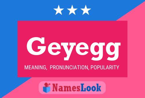 ملصق اسم Geyegg