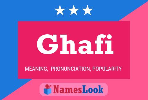 ملصق اسم Ghafi