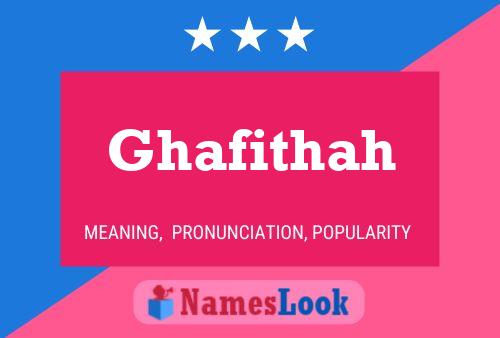 ملصق اسم Ghafithah