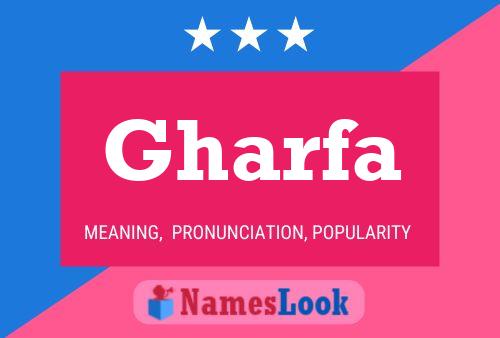 ملصق اسم Gharfa