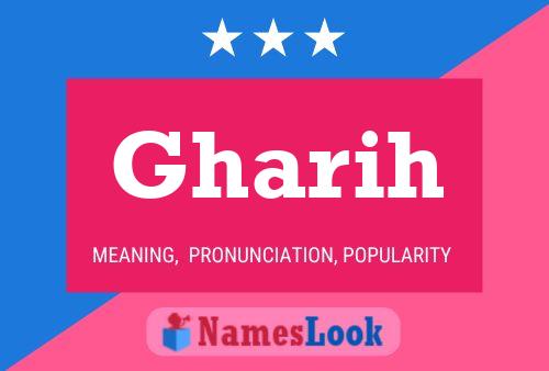 ملصق اسم Gharih