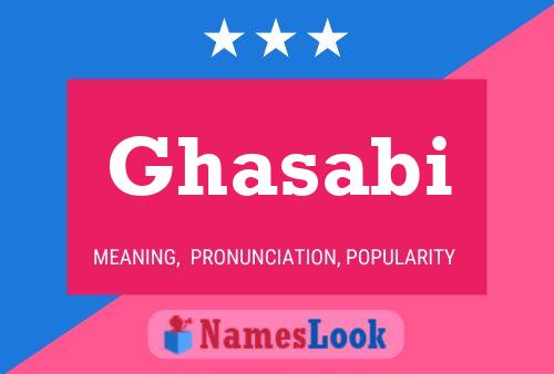 ملصق اسم Ghasabi