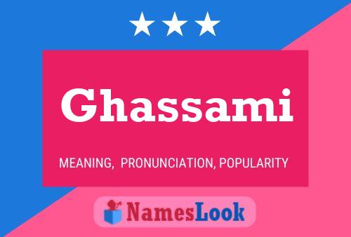 ملصق اسم Ghassami