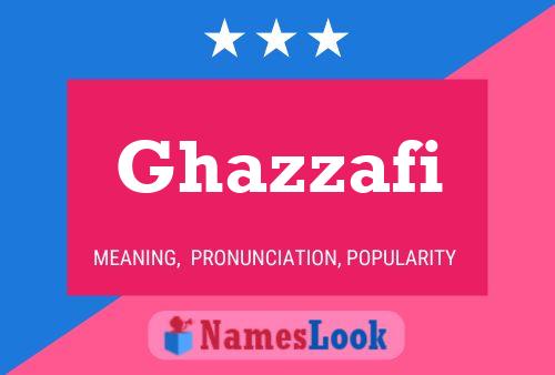 ملصق اسم Ghazzafi